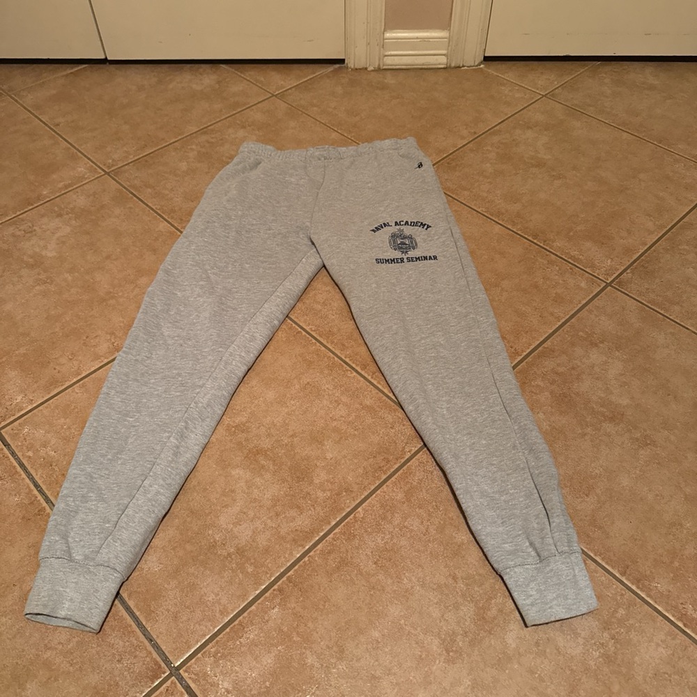 Navy sweatpants